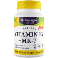 Vitamin K2 as MK-7 100 mcg. - Veggie Gels