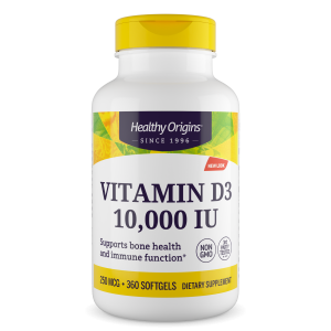Vitamin D3 Gels 10,000 IU (Lanolin)